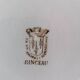 Saint Amand and Hamage sweets plate, rinceau collection