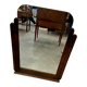 Art Deco mirror in carved oak – 1930s – 102 x 78 cm