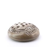 Huguette Bessone ceramic flower pick, Vallauris