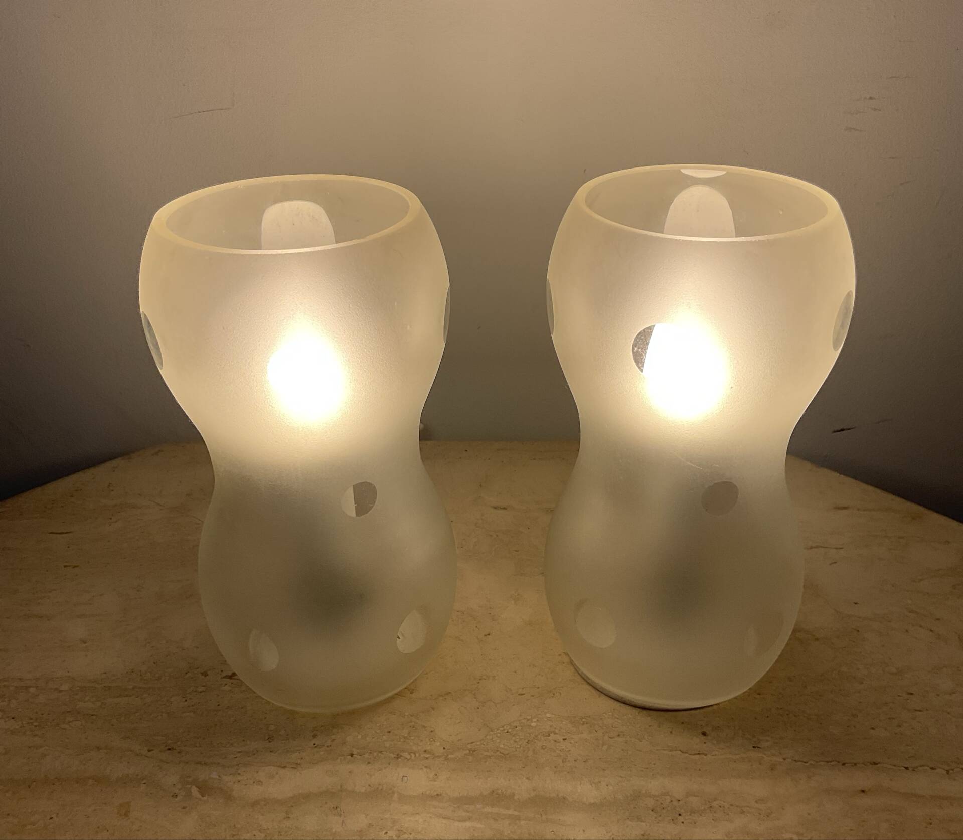 Pair of Kvintant lamps IKEA vintage 90s