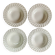 4 Churchill England soup plates