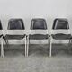Set of Five Midcentury Knoll Stackable Chairs by Don Albinson, 1970s