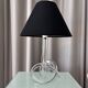 1970s Lucite Knot Table Lamp Attributed to Elaine Bscheider for Dorothy Tho