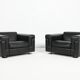 Italian designer armchairs from the 1960s by Valeria Borsani and Alfredo Bonetti for