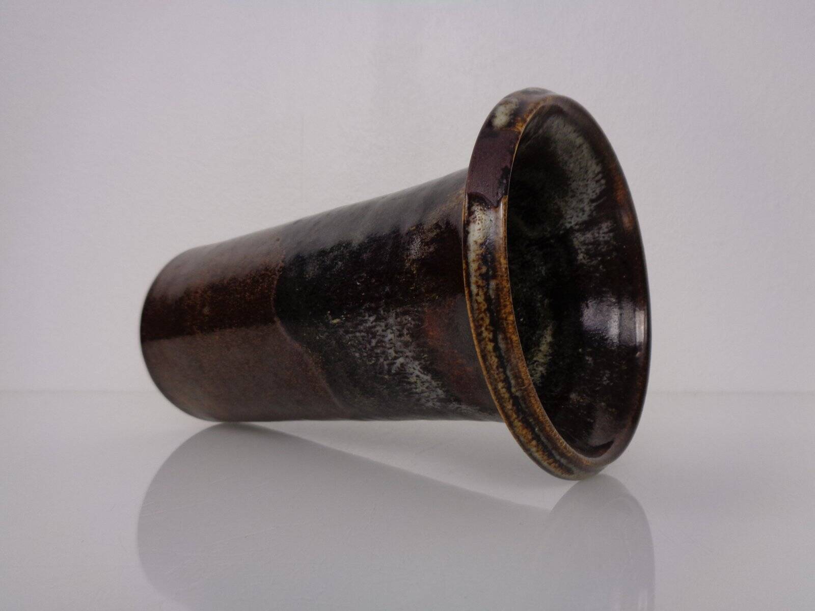 Danish Studio Ceramic Vase, 1960s