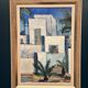Original Swedish Oil On Canvas – “Palm Trees” By Gunnar Stålbrand