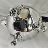 Selfish teapot silver
