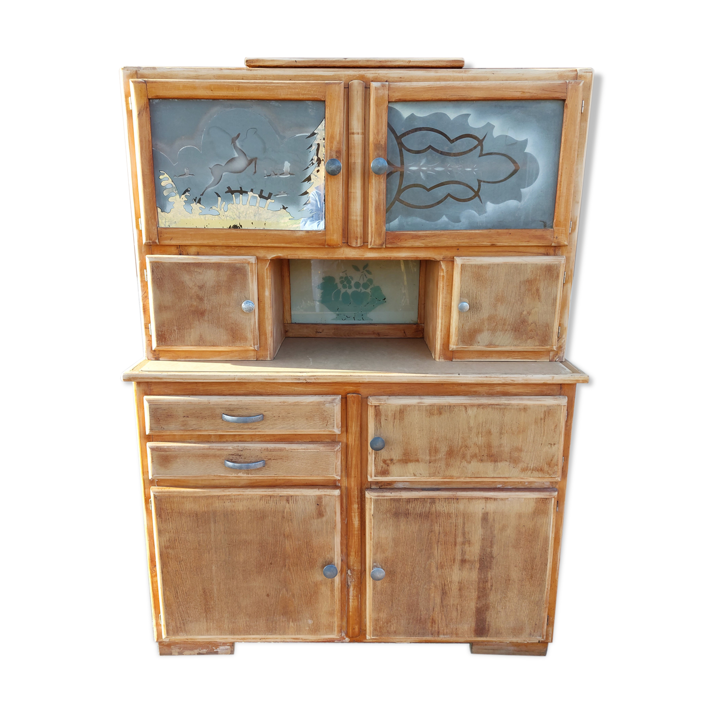Mado sanded sideboard, painting to choose from