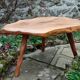Brutalist olive coffee table 60s