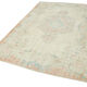 Handmade rustic oriental beige rug 173 cm x 258 cm