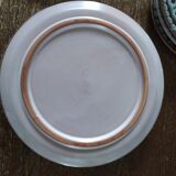 Vallauris glazed stoneware plates