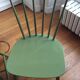 Paire de chaises vertes