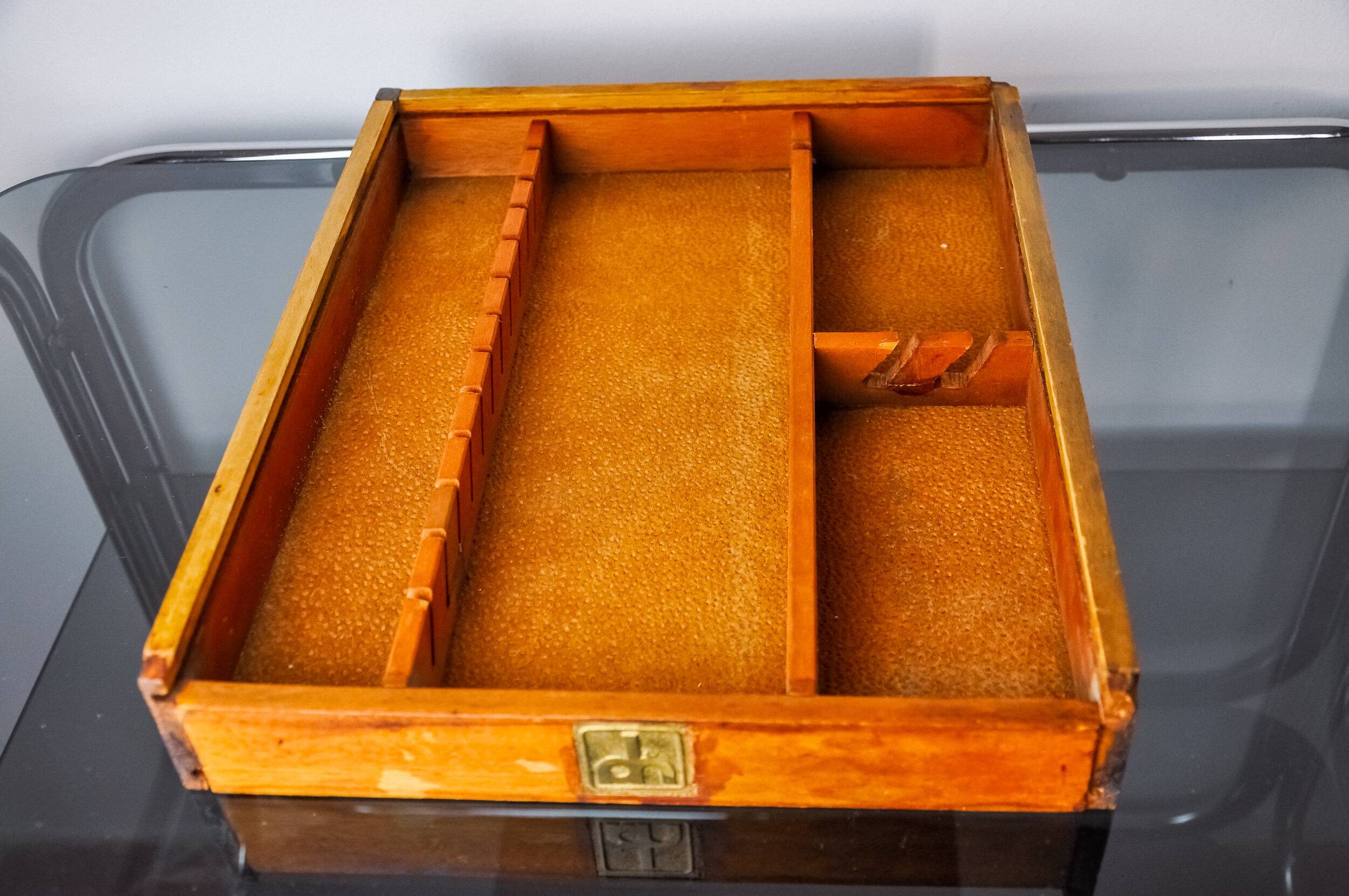 Brutalist dessert cutlery set by David Marshall, Spain, 1970