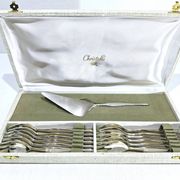 Christofle – Silver-Plated Dessert Service Model Duo