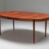 Modern extension dining table by Muller Denmark 1970s