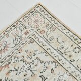6x9 Turkish Apricot Oriental Vintage Rug, 180x289Cm