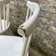 Série de 4 chaises vintage en bois massif style Scandinave