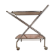 Folding service on formica wheels