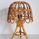 Bamboo bedside lamp