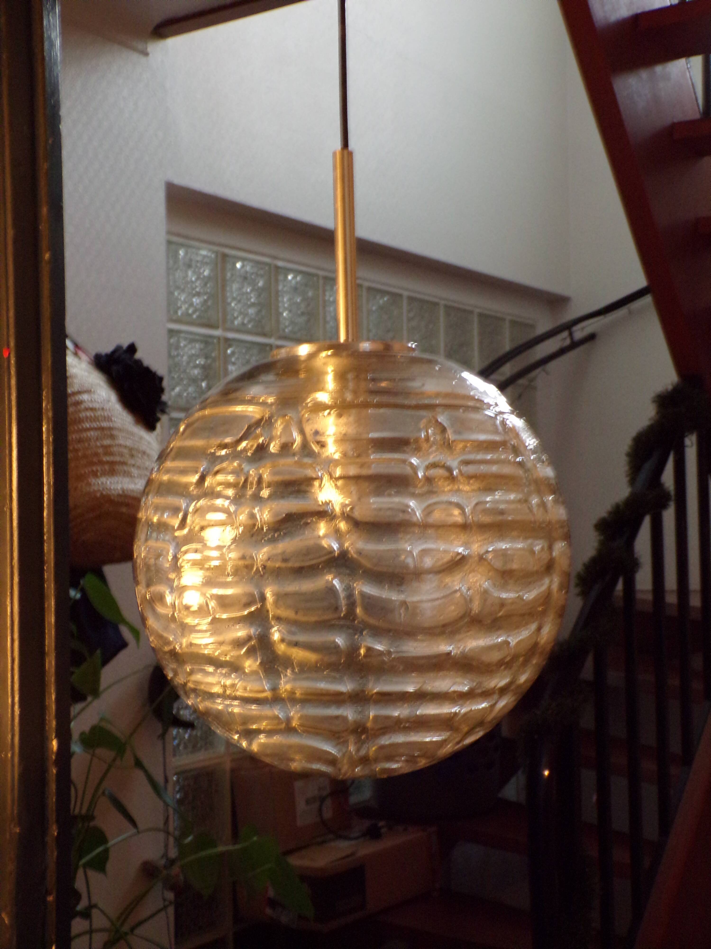 Doria Murano glass ball suspension