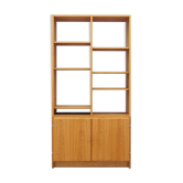 Ash bookcase, Danish design, 1970s, production: Denmark
