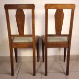 Paire de chaises Art Déco