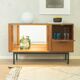 Cabinet de bar des années 1960 (ancien meuble TV)