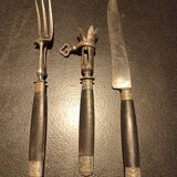 Coffret de service en acier forgé et bois