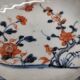 Soucoupes à cappuccino en porcelaine Imari chinoise antique, milieu des années 1700.