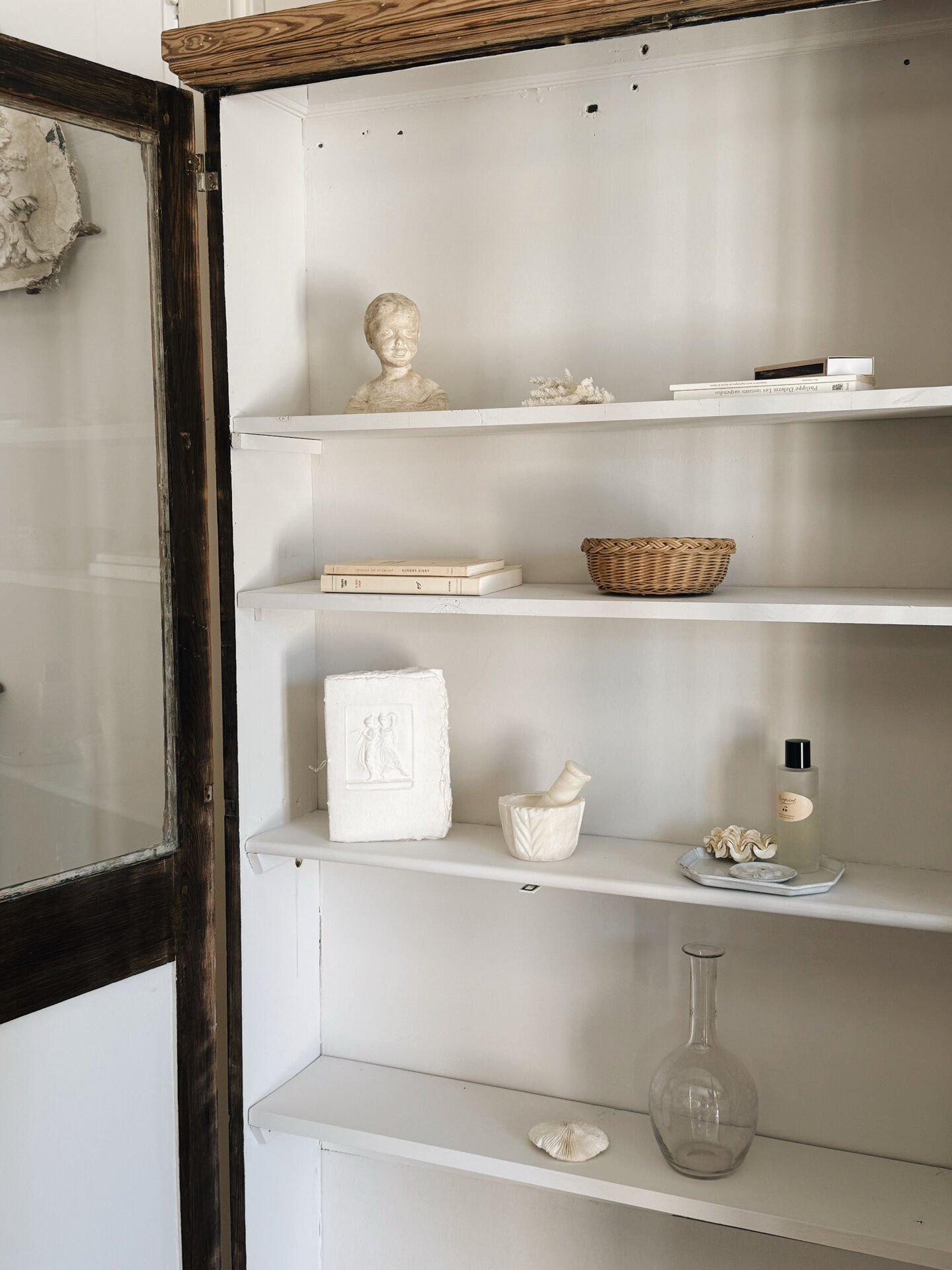 Vitrine patinée