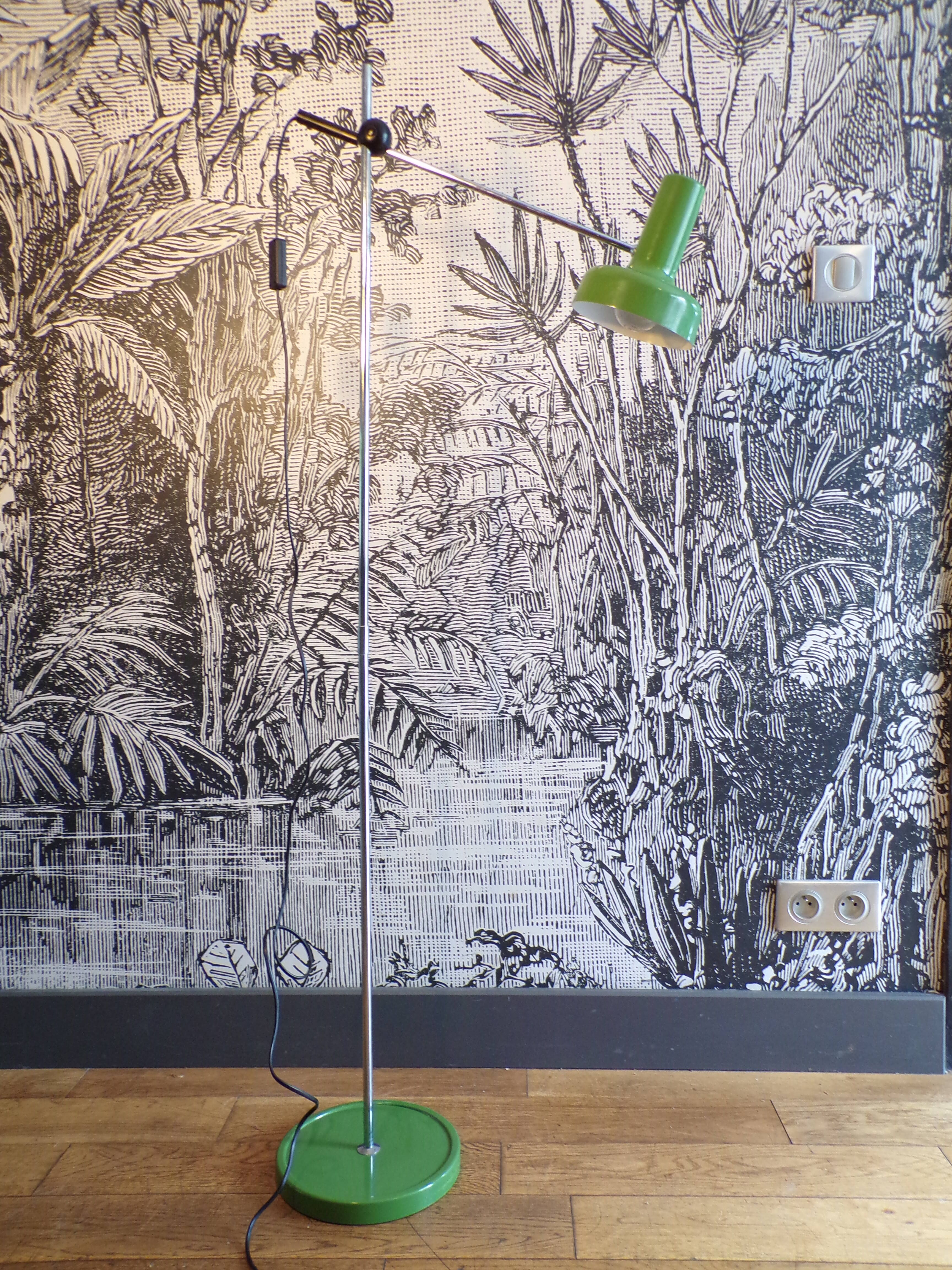 Vintage German floor lamp