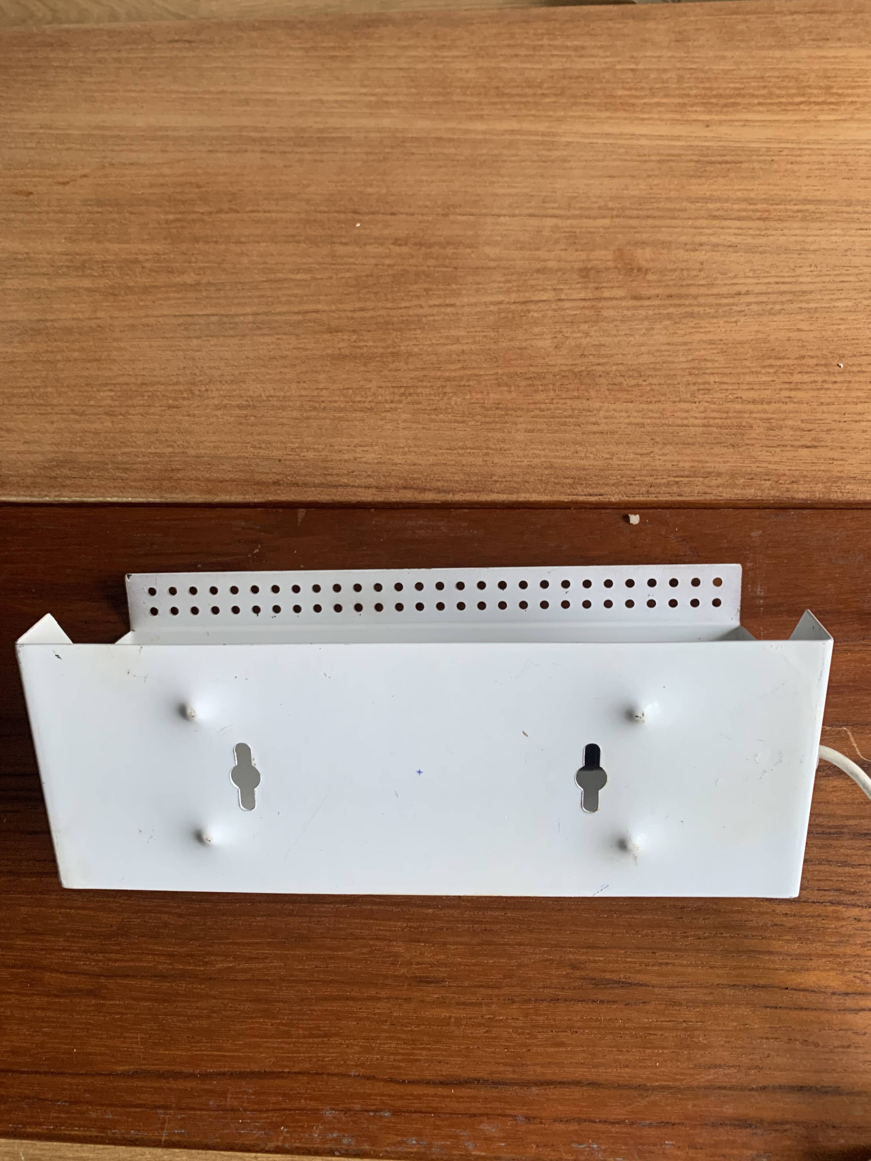 Pair of vintage Scandinavian wall lights 1970