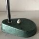 1950 vintage metal green Aluminor desk lamp - 35 cm