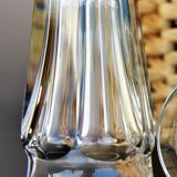 Pair of Baccarat crystal champagne flutes model Talleyrand