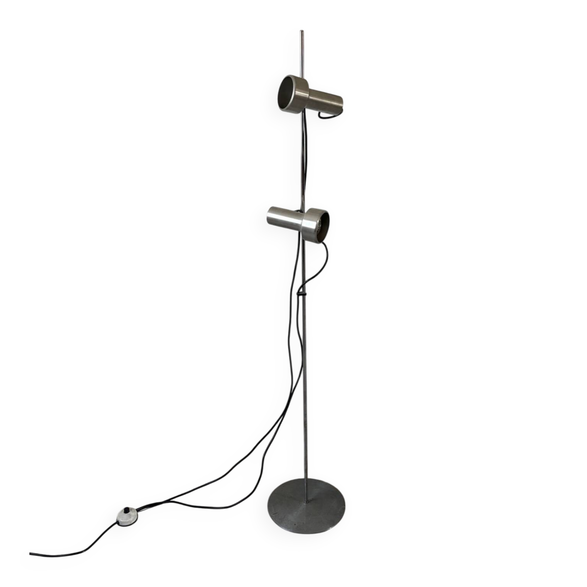Vintage chrome floor lamp