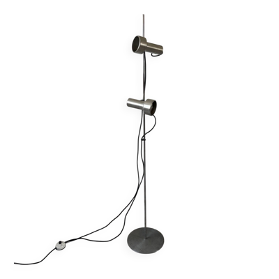 Lampadaire vintage chromé