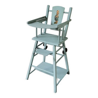 High chair doll