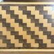Wooden tray art deco marquetry