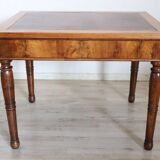 Antique walnut desk, Italy, mid-19th century