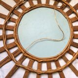 Mirror rattan sun 58 cm years 60
