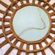 Mirror rattan sun 58 cm years 60