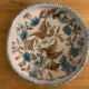 Blue glazed ceramic cup Cazaux Biarritz