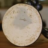 Pair of ceramic candlesticks, Sars-Poteries, 1950s