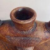 Primitive art vase circa 1960