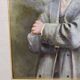 Oil painting on canvas by Pietro Mascagni, composer from the early 1900s.