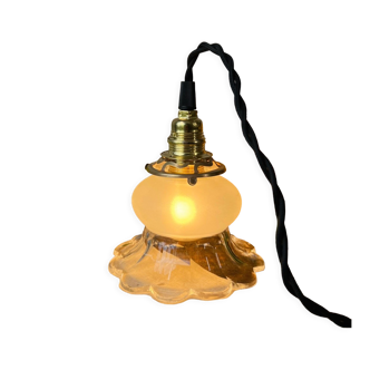 Vintage "flower" pendant lamp