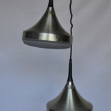 Vintage in glass and metal suspension