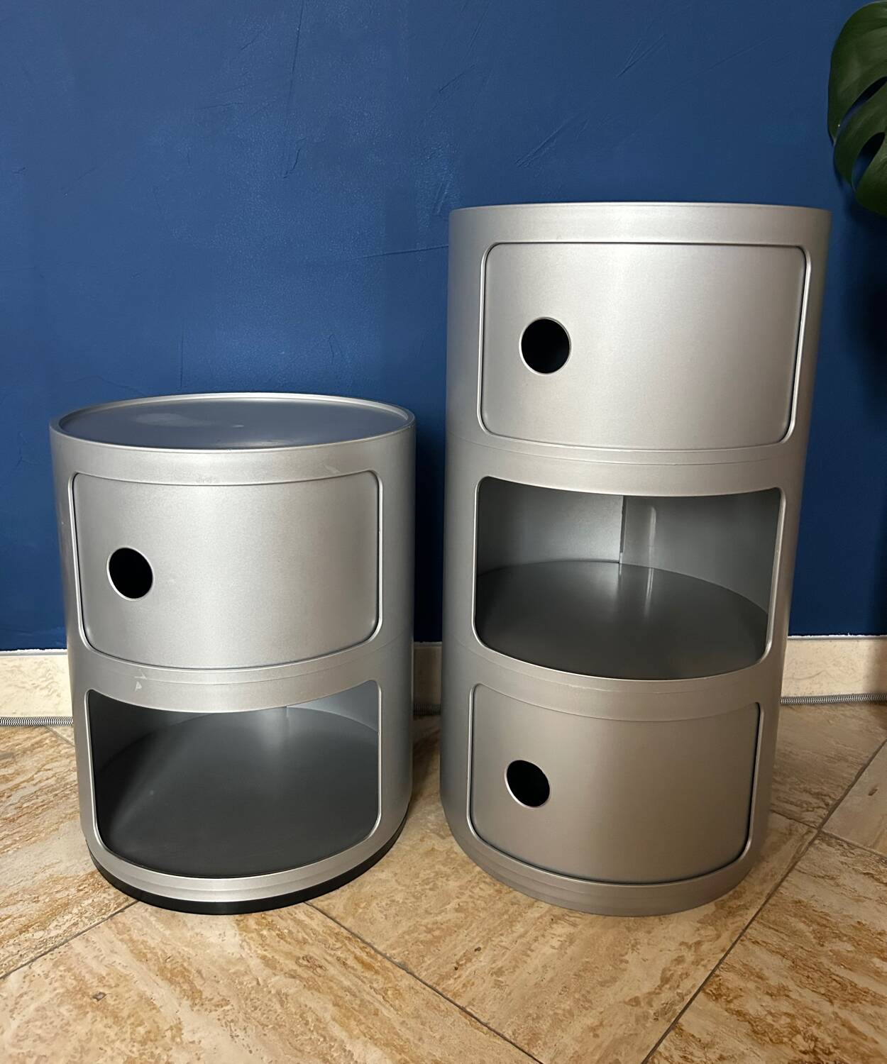 Pair of Kartell bedside tables