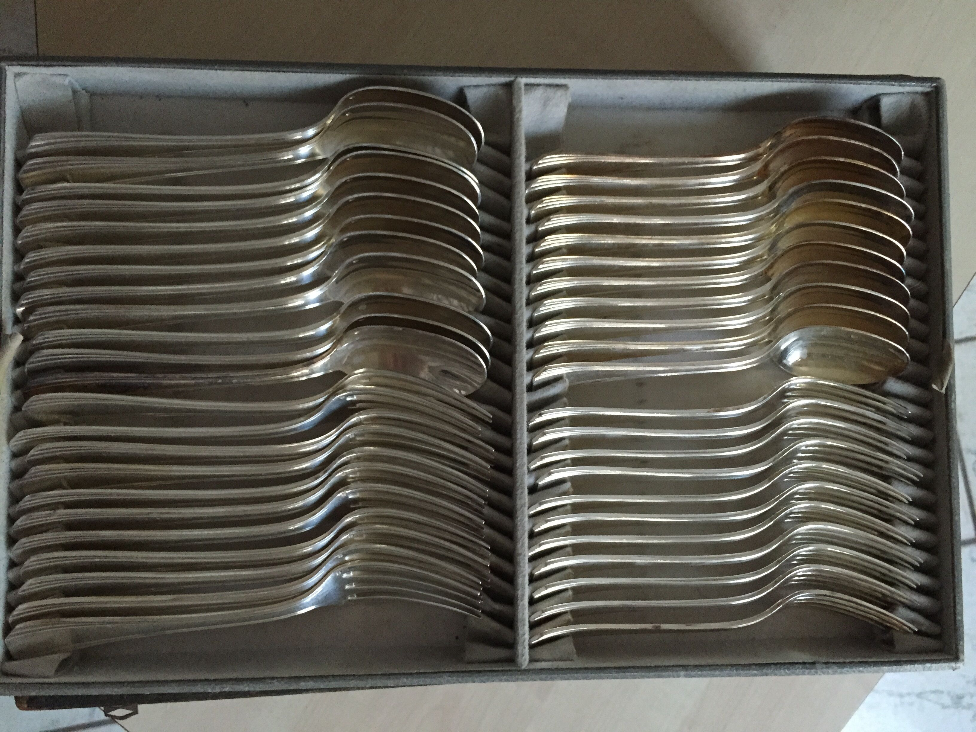 Christofle 84-piece cutlery set