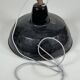 1930s/1940s Ceiling Lamp Industrial Lamp Enamel Loft Metal Bauhaus Design
